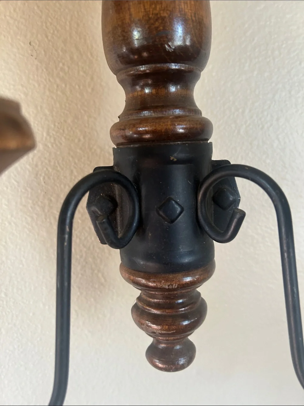 HOMCO Home Interiors Double-Arm Wall Sconces 1970s Set of 2